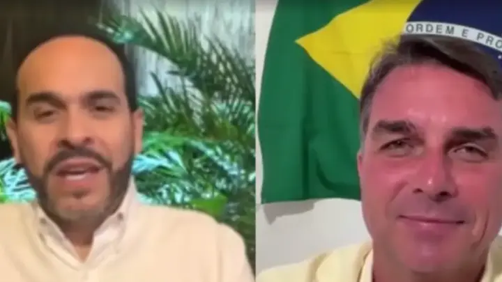 Flávio Bolsonaro sugere incluir Brasil no Escudo das Américas de Trump