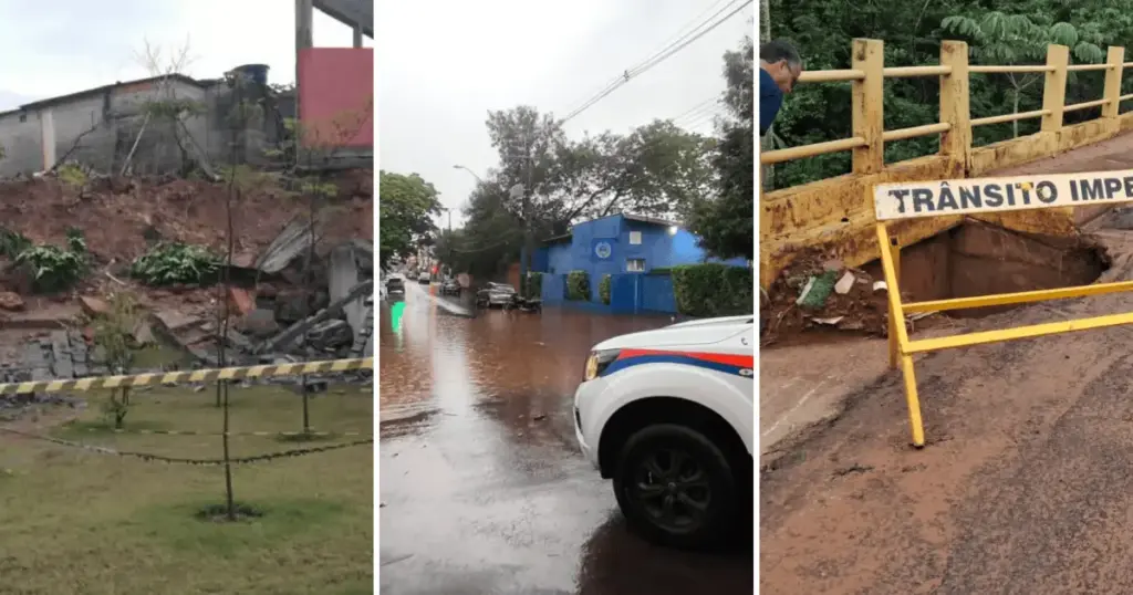 Chuvas causam estragos em ao menos nove cidades de São Paulo