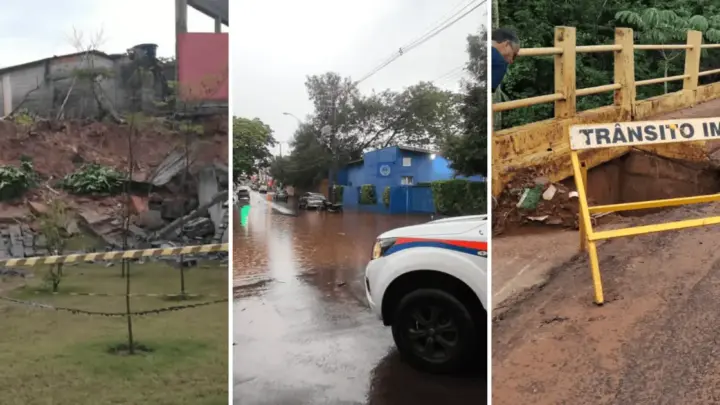 Chuvas causam estragos em ao menos nove cidades de São Paulo