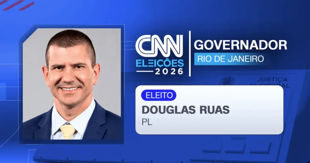Douglas Ruas é eleito governador do RJ após retotalização dos votos