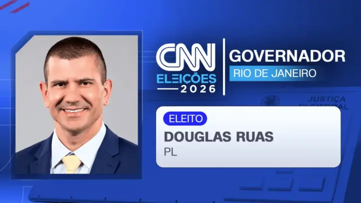 Douglas Ruas é eleito governador do RJ após retotalização dos votos