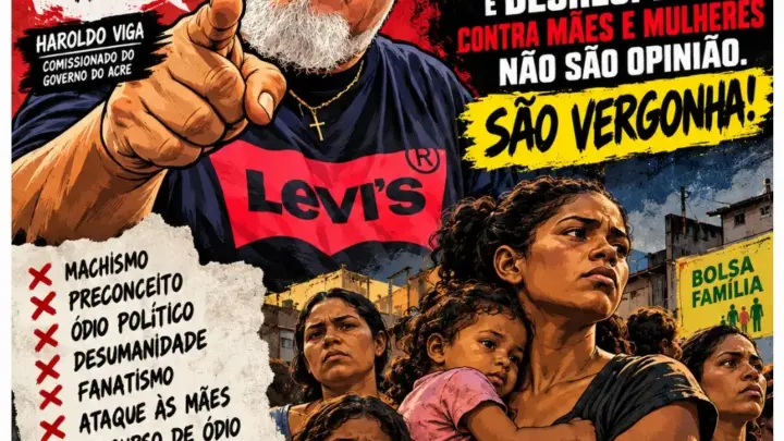 Bolsonarista fanático e covarde, comissionado do Governo do Acre chama beneficiários do bolsa família de “vagabundos” desocupados