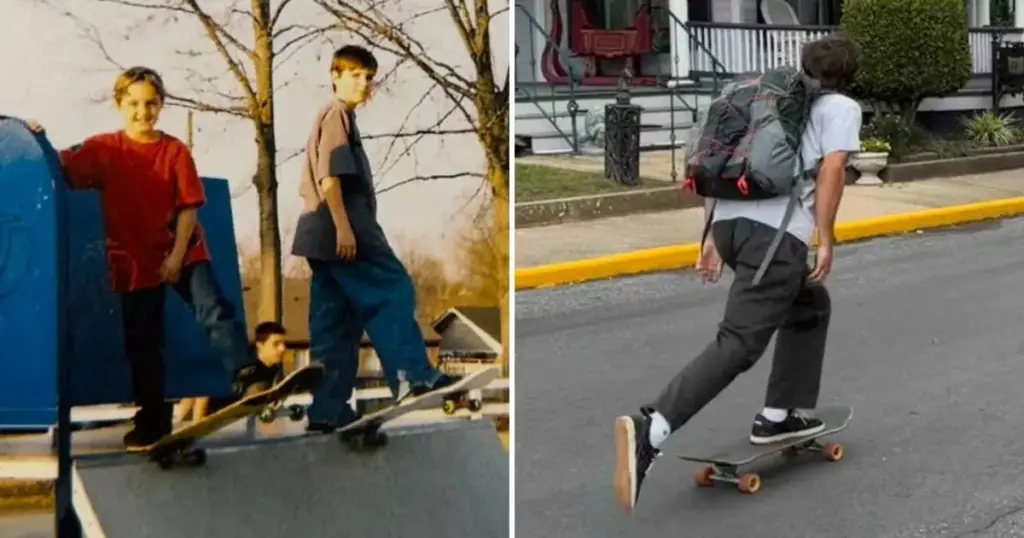 Skatista que perdeu irmão em tragédia viaja 1.900 km de skate para ajudar pessoas na mesma situação: “Ele me apresentou ao esporte na infância”