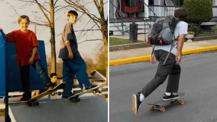 Skatista que perdeu irmão em tragédia viaja 1.900 km de skate para ajudar pessoas na mesma situação: “Ele me apresentou ao esporte na infância”