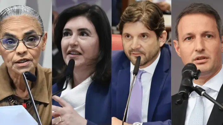 Datafolha SP: Marina tem 16%; Tebet e Do Prado, 15%; Derrite, 14% ao Senado
