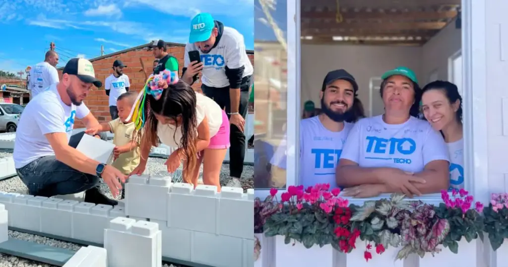 De barraco de lona a ‘Lego gigante’: a história da mãe de 9 filhos que ganhou a primeira casa de plástico reciclado do Brasil