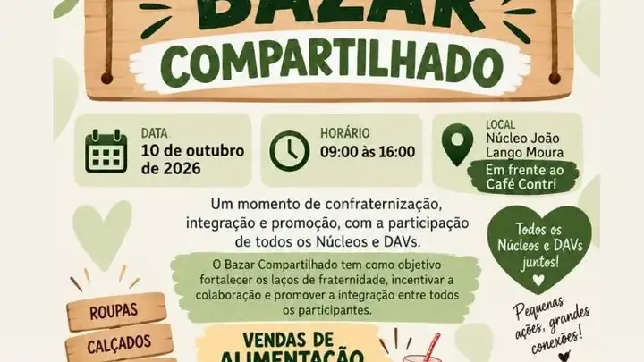 Casa da União Lar Pequenina promove Bazar Compartilhado neste sábado em Rio Branco