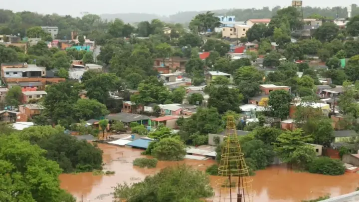 Itaipu alerta para alta do rio Paraná e impacto no lado brasileiro da usina