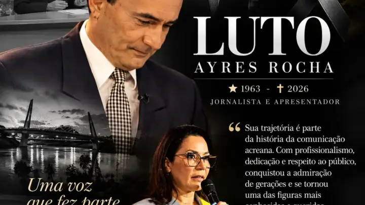 Governadora Mailza Assis lamenta morte do jornalista Ayres Rocha: “ética e compromisso com a informação”