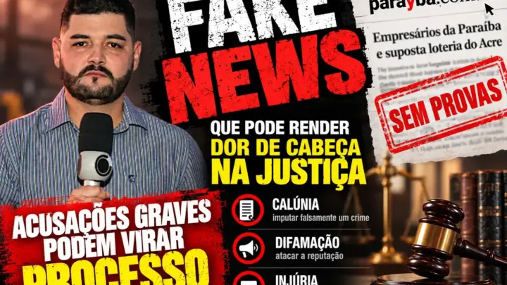 ÉTICA NO LIXO, SUSPEITA DE EXTORSÃO E JUSTIÇA À PORTA: jornalista do Acre dispara fake news da “Parayba” e deve se explicar à polícia e ao Judiciário