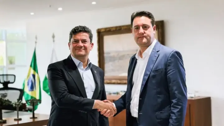 Sergio Moro e Ratinho Jr. dão início à transição de governo no Paraná