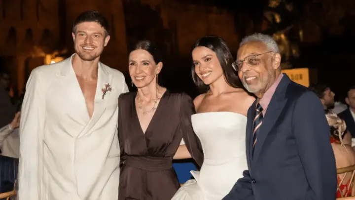 Gilberto Gil parabeniza Juliette e Cerveny por casamento: “Tão especial”