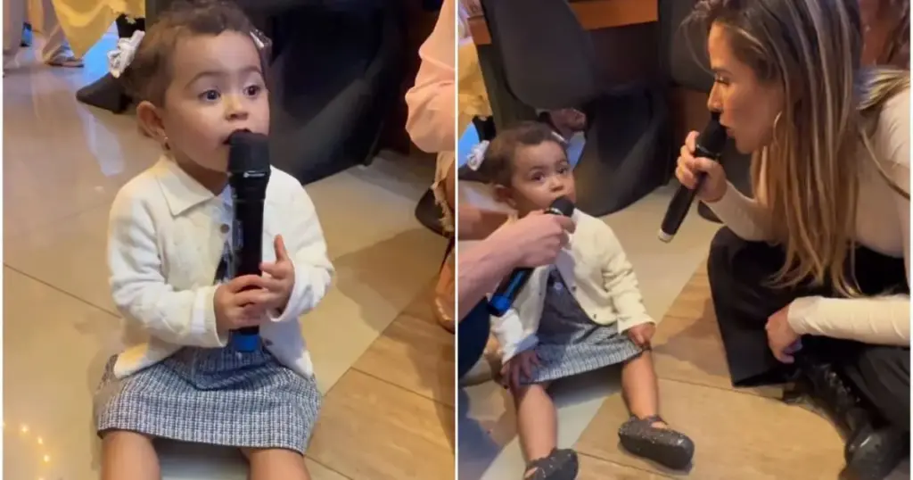 Caçula de Zezé Di Camargo canta música do pai em reunião familiar; veja