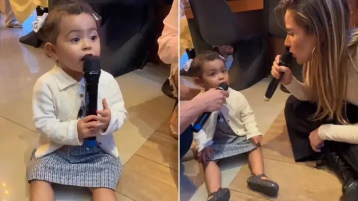 Caçula de Zezé Di Camargo canta música do pai em reunião familiar; veja