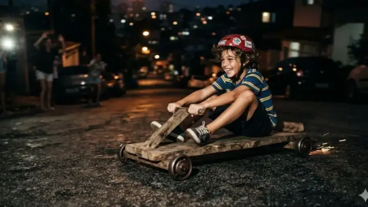 Do barulho no asfalto às memórias de infância: como o carrinho de rolimã conquistou as ladeiras do Brasil