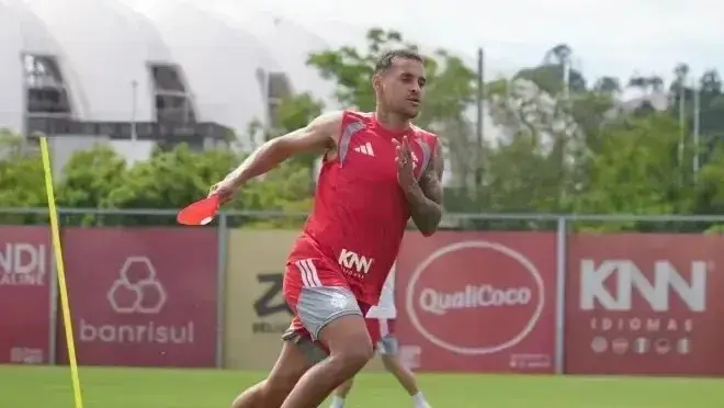Dupla titular do Inter preocupa e pode ser desfalque contra o Coritiba
