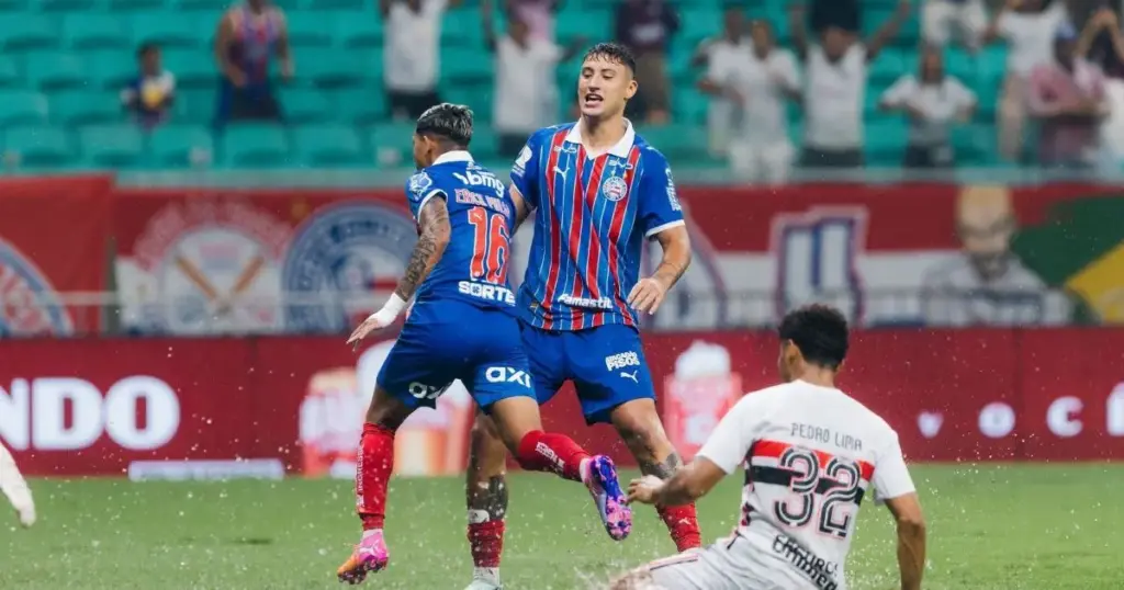 Bahia oscila após início avassalador, mas vence o São Paulo no Brasileirão
