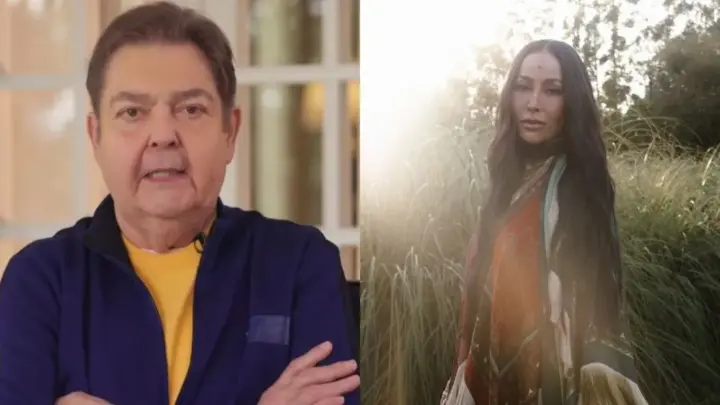 Sabrina Sato recebe homenagem de Faustão e lembra início da carreira
