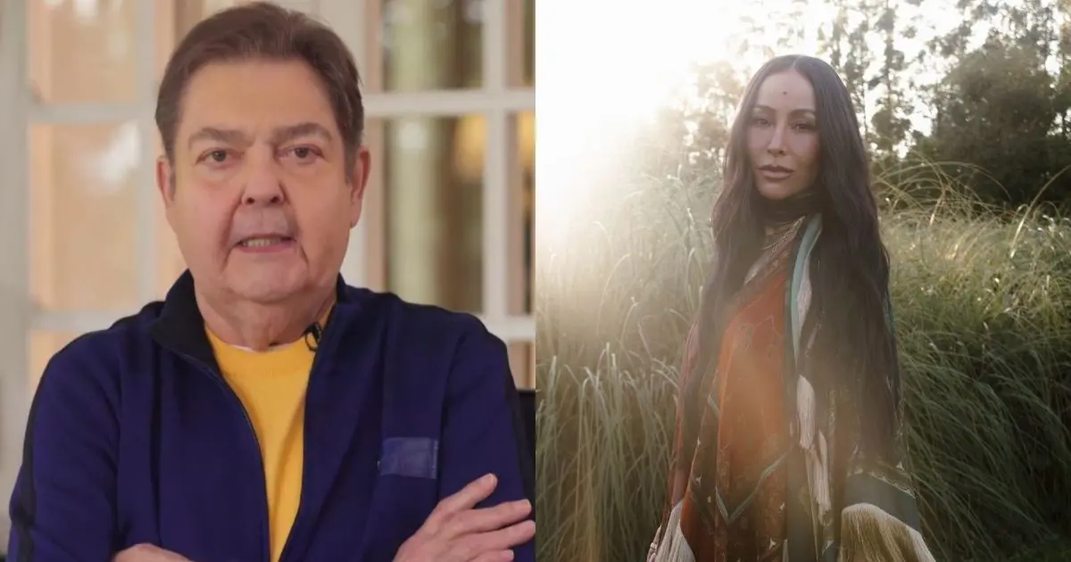 Sabrina Sato recebe homenagem de Faustão e lembra início da carreira
