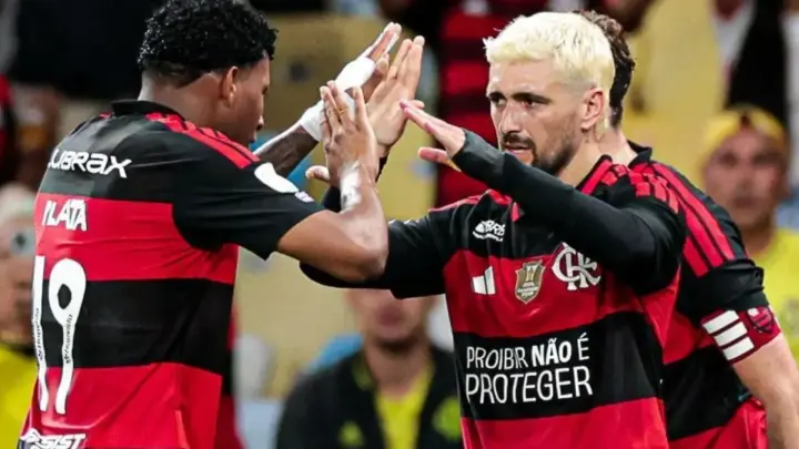 Arrascaeta valoriza vitória do Flamengo sobre Atlético-MG: “Era uma final”