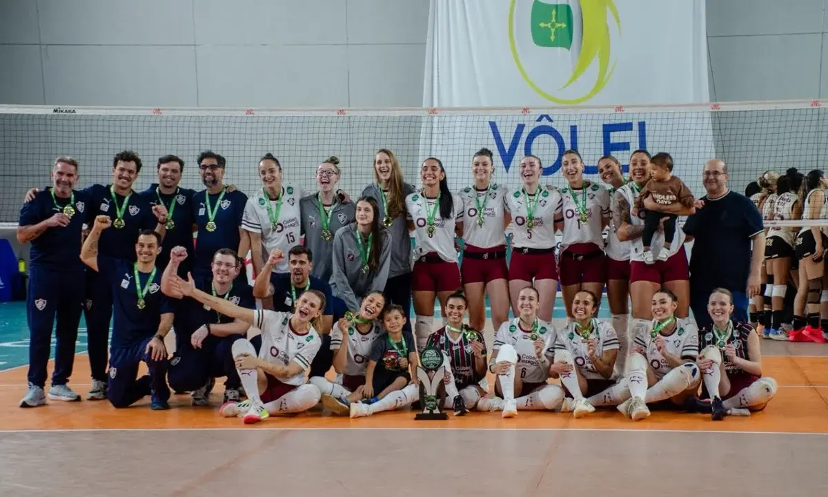 Fluminense garante o título inédito da 5ª edição da Copa Brasília de Vôlei