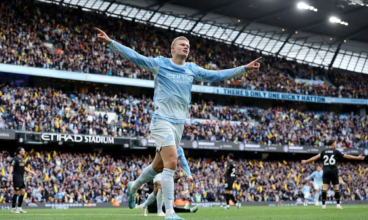 Haaland marca dois e City vence o Ipswich Town pela Premier League