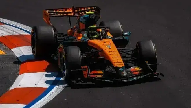 Lando Norris faz volta rápida no fim e lidera TL3 do GP do México de F1