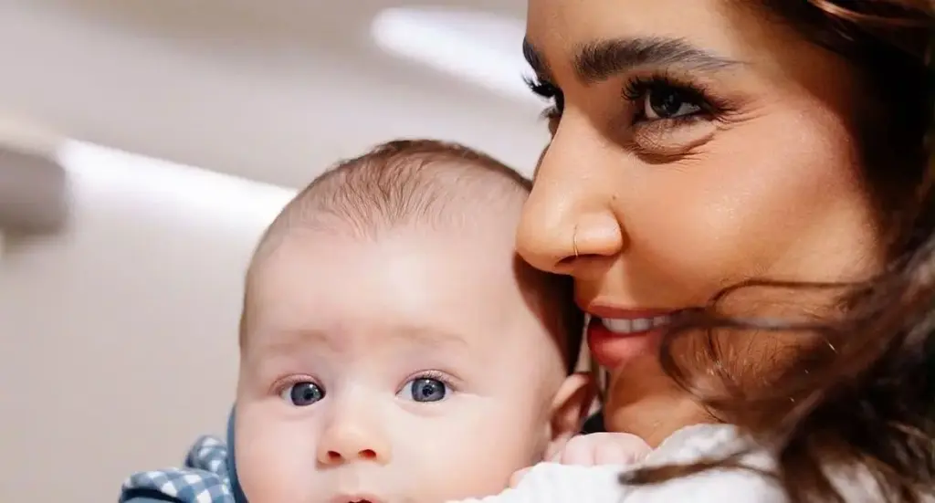 Lauana Prado mostra rosto do filho, Dom, pela primeira vez; confira