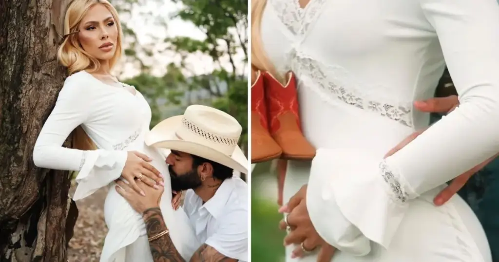 Luan Pereira e Victoria Miranda anunciam 1ª gravidez