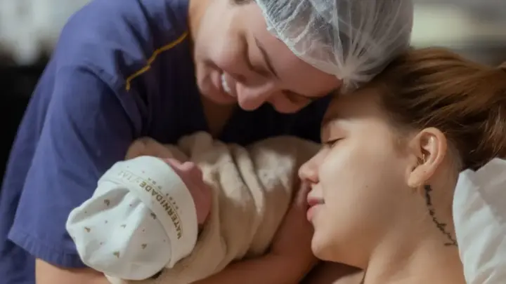 Nasce 1ª filha de Mari Fernandez: “Nosso maior presente”