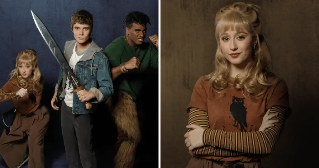 “Percy Jackson”: atriz treinou luta para papel e espera não “irritar” fãs