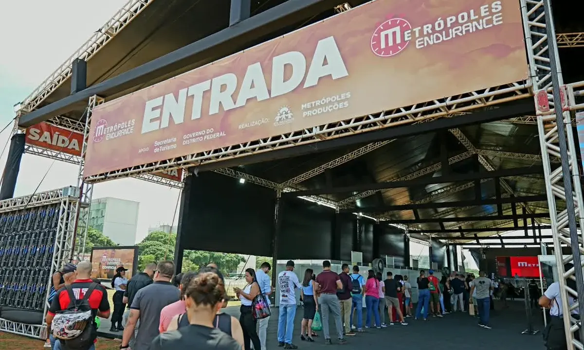 Metrópoles Endurance Corrida: entrega de kits continua nesta sexta-feira