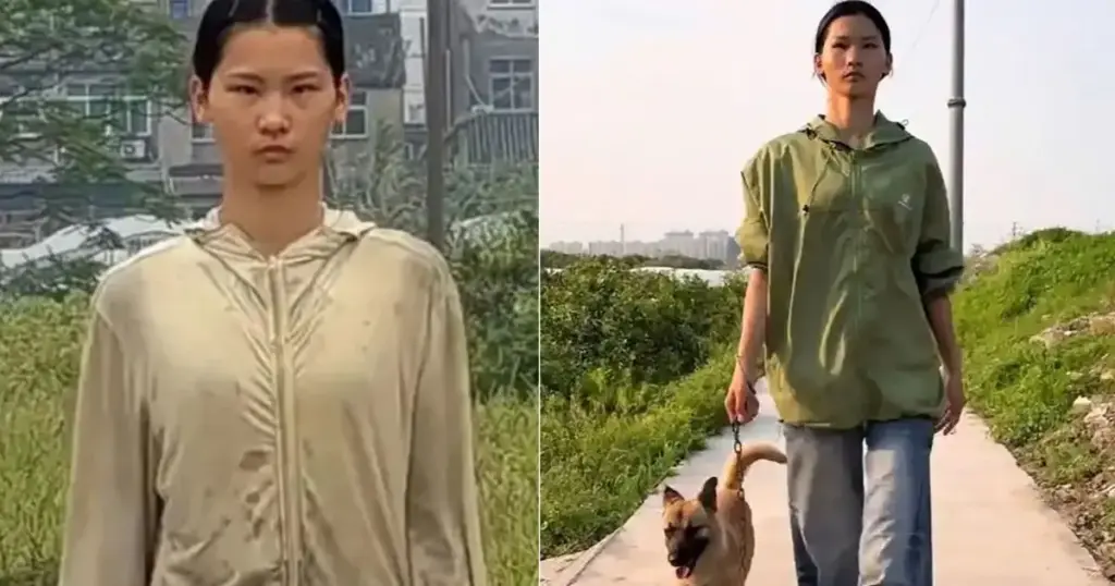 O que fez essa chinesa recusar a carreira de modelo para continuar catando lixo para a família do namorado