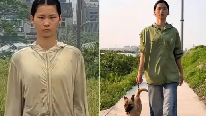 O que fez essa chinesa recusar a carreira de modelo para continuar catando lixo para a família do namorado