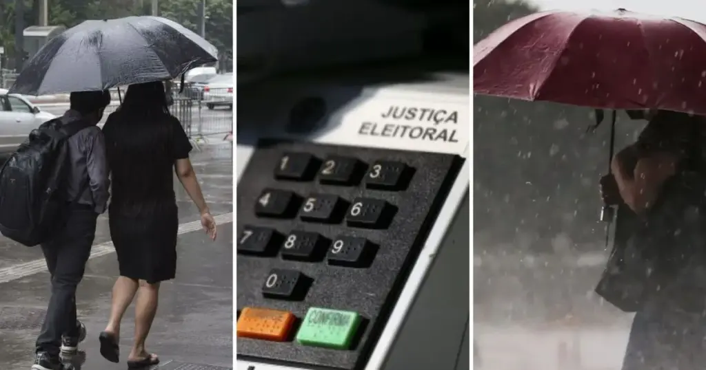 Ciclone e calor: como fica o tempo no fim de semana de segundo turno