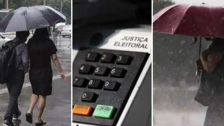 Ciclone e calor: como fica o tempo no fim de semana de segundo turno