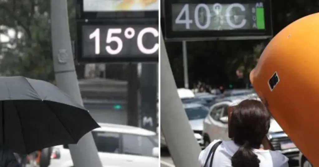 Frio, temporais e calor de 40°C: Brasil tem contraste climático nesta terça