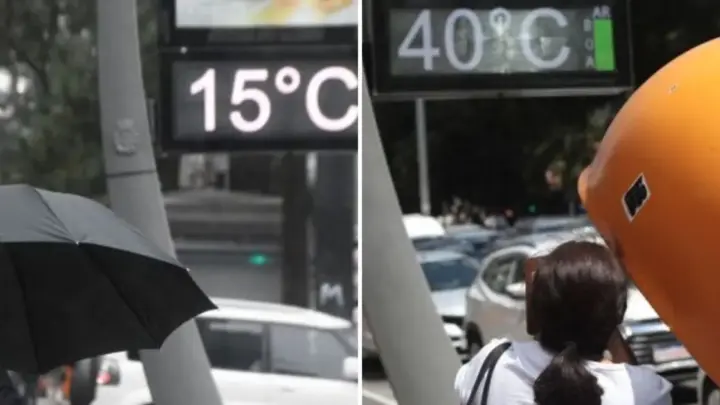 Frio, temporais e calor de 40°C: Brasil tem contraste climático nesta terça