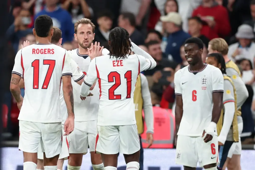 Nations League: Inglaterra vence Tchéquia e segue na 2ª posição no Grupo 3