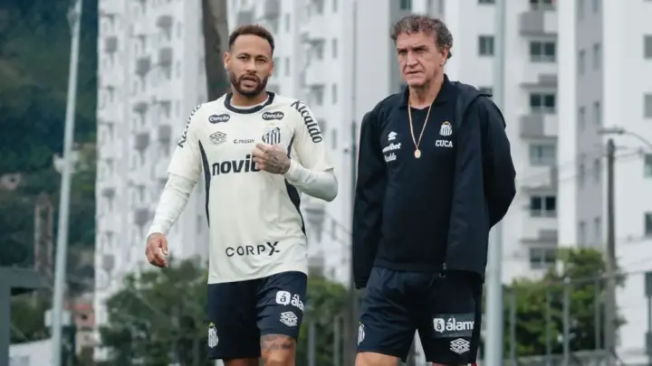 Cuca indica retorno de Neymar em Santos x Flamengo, pelo Brasileirão