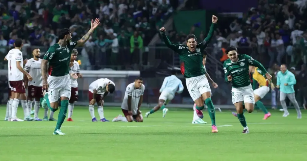 Palmeiras elimina o Fluminense nos pênaltis e chega à final da Libertadores