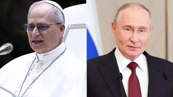 Após cirurgia, papa fala com Putin por telefone e pede cessar-fogo