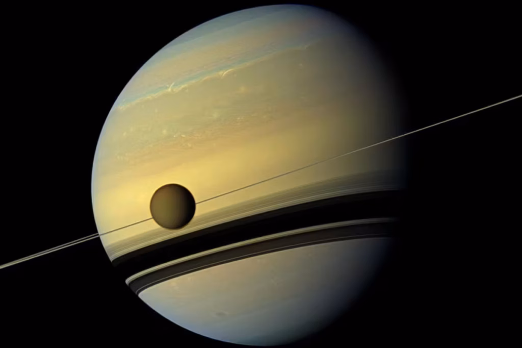 Dragonfly da Nasa pousa na maior lua de Saturno pela primeira vez, mas sem sair da Terra