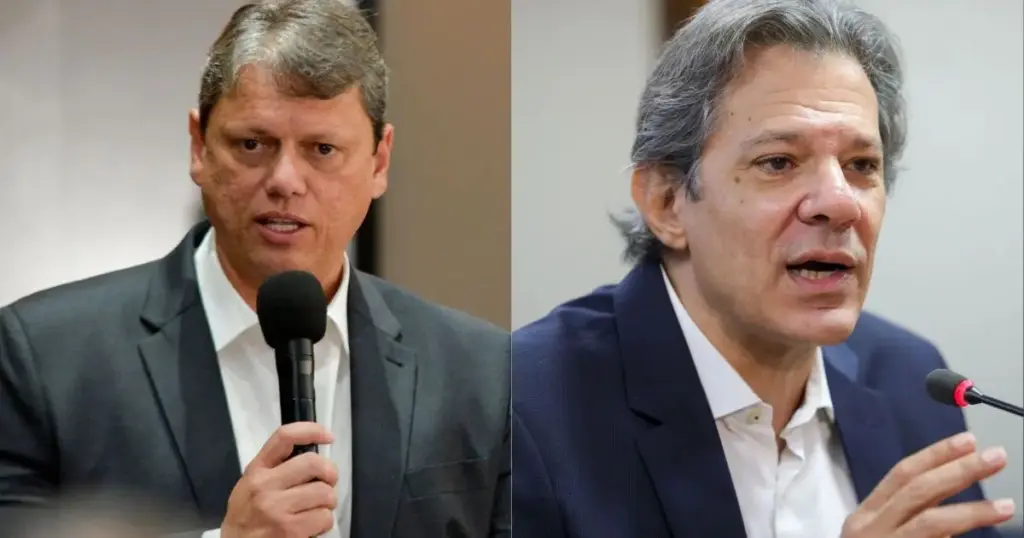 Paraná Pesquisas: Tarcísio tem 60,3% no 1º turno em SP; Haddad, 37%