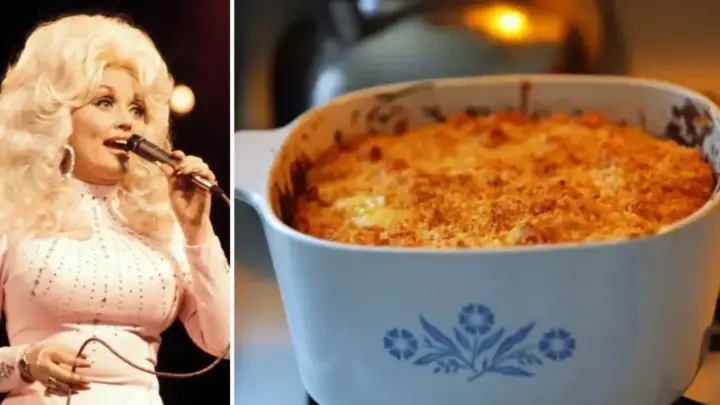 A receita simples de 5 camadas que Dolly Parton não dispensava em casa leva apenas carne moída, batata e ingredientes básicos da despensa