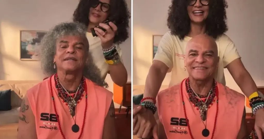 Valderrama surpreende e raspa cabeleira histórica que fez fama no futebol